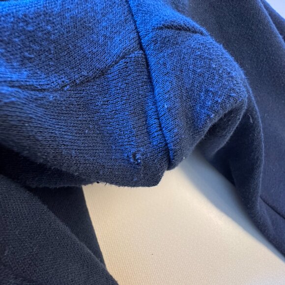 Aeropostale NY Cinch Sweatpants Medium Navy Fleece Athleisure Collegiate Lounge - Picture 4 of 9